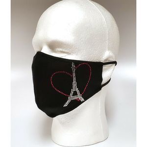 Fashion Mask, Fabric Cotton Mask - Paris